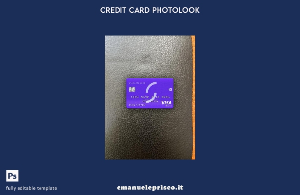 stile verificato Modello frontale photolook con carta elettronica visto della ba